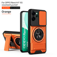 Lichicase TPU+PC Push Window 2 en 1 Accessoire mobile pour OPPO Reno 15F 15 Pro Mini Coques de téléphone