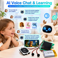 AISK AI Learning Machine, Écran Intelligent, Tutor IA, Interaction Vocale, ChatGPT, Mémoire IA Gemini, WiFi, BLE, Mise à Jour OTA, Solution OEM ODM