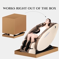Fauteuil de massage Shiatsu à gravité zéro 2026 à prix réduit, fauteuil inclinable électrique complet avec chaleur pour le bien-être à domicile moderne