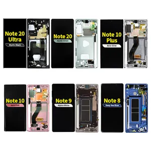 Layar ponsel harga langsung pabrik LCD untuk samsung A12 22 10 Note S10 S22 Plus rakitan layar sentuh Ultra