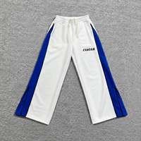 Pantalon de jogging ample et droit pour homme, style streetwear, patchwork coloré, haute qualité