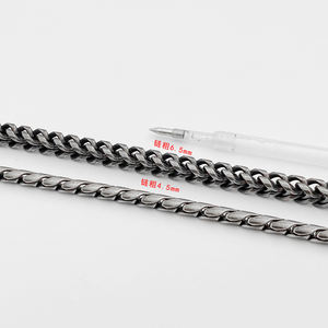 रेट्रो फैशन टाइटेनियम स्टील पंक सरल बहुमुखी शांत पुरुषों और महिलाओं के कंगन के साथ विस्तार श्रृंखला <span class=keywords><strong>DMB</strong></span> 523 - Product Image 2