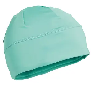 빈 양털 실행 비니 모자 도매 92% 폴리 에스터/8% 스판덱스 압축 더블 레이어 겨울 모자