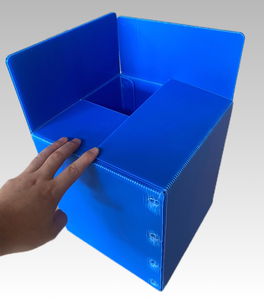 Tùy chỉnh <span class=keywords><strong>PP</strong></span> hộp sóng <span class=keywords><strong>corflute</strong></span> nhựa rỗng Polypropylene các tông tấm container coroplast hộp lưu trữ - Product Image 3