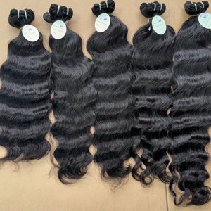 Extensions de cheveux naturels ondulés en gros, boucles rebondissantes <span class=keywords><strong>Fumi</strong></span>, cheveux humains brésiliens, birmans, indiens, bouclés Pixie, de haute qualité - Product Image 6
