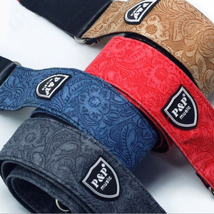 Correas Vintage para Guitarra Eléctrica, Correas Ajustables para Bajo, Correa de Guitarra Acústica de Algodón Puro Estilo Cowboy en Venta - Product Image 2
