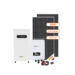 Kits Completos de Sistemas Solares para Uso Doméstico 5KW 6KW 10KW 16KW 20KW 30KW Sistema Solar Híbrido Fuera de la Red 220V Monofásico - Product Image 4