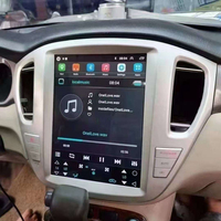 Reproductor de DVD para Auto de 12.1 Pulgadas, Radio Android con Pantalla Táctil, Navegación GPS, Carplay para Toyota Highlander 2001-2007