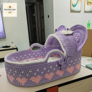 Cesta de Almacenamiento <span class=keywords><strong>para</strong></span> Pañales de Bebé Recién <span class=keywords><strong>Nacido</strong></span>, Tejida a Mano, Multicolor, Marca Star, la Más Vendida - Product Image 3