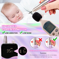 Machine à Manucure Électrique sans Fil Rechargeable Portable et Professionnelle à Haute Qualité, Forte Puissance, 35000 Tr/Min