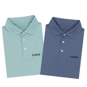 OEM ODM Vêtements <span class=keywords><strong>de</strong></span> golf amusants imprimés UPF 50+ en polyester biologique extensible dans les 4 sens, T-shirts <span class=keywords><strong>de</strong></span> golf performants, polos <span class=keywords><strong>de</strong></span> golf décontractés pour hommes - Product Image 2