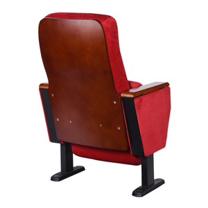 เก้าอี้โรงละครสตาร์ไลท์สีแดงพร้อมที่วางแขนสำหรับหอประชุมและห้องเรียน - Product Image 2