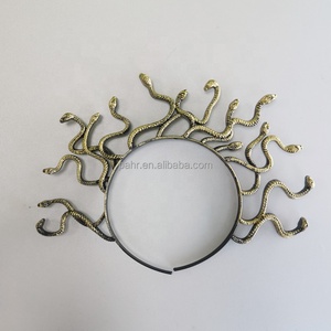 <span class=keywords><strong>Diadema</strong></span> de diosa serpiente para mujer para Halloween, disfraz, fiesta, accesorios de decoración - Product Image 2