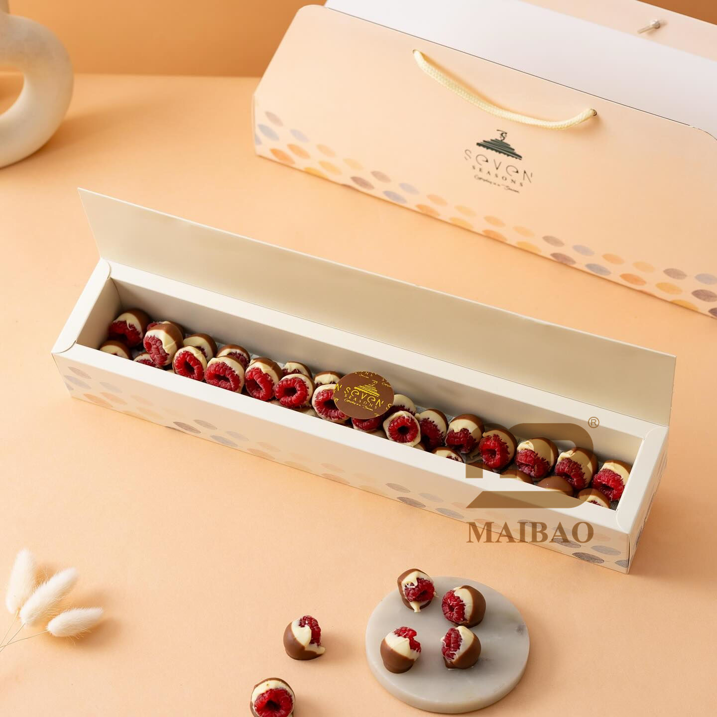 caja de chocolate árabe personalizada y de moda para empaques y