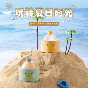 Moule à glaçons rond jaune en silicone pour whisky, idéal pour les fêtes, compatible congélateur, 1 pièce - Product Image 2