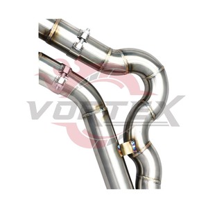Tuyau intermédiaire en acier inoxydable Vortex de 2,75 pouces Z/X-Pipe pour BMW X3M F97 X4M F98 S58 3.0T – Amélioration du système d'échappement de performance racing - Product Image 4