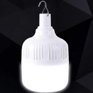<b>LED</b> SMD 100W <b>USB</b> Rechargeable Emergency Bulb DC5V-6V Diameter 105mm PP Built-in Battery 2400mA Three-Level Dimmable CRI85 2200 - Product Image 1
