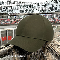 Gorra de Béisbol con Logotipo del Equipo McLaren F1 2026, Artículo Oficial, Color Verde Oscuro, Unisex, Ajustable, de Sarga de Algodón