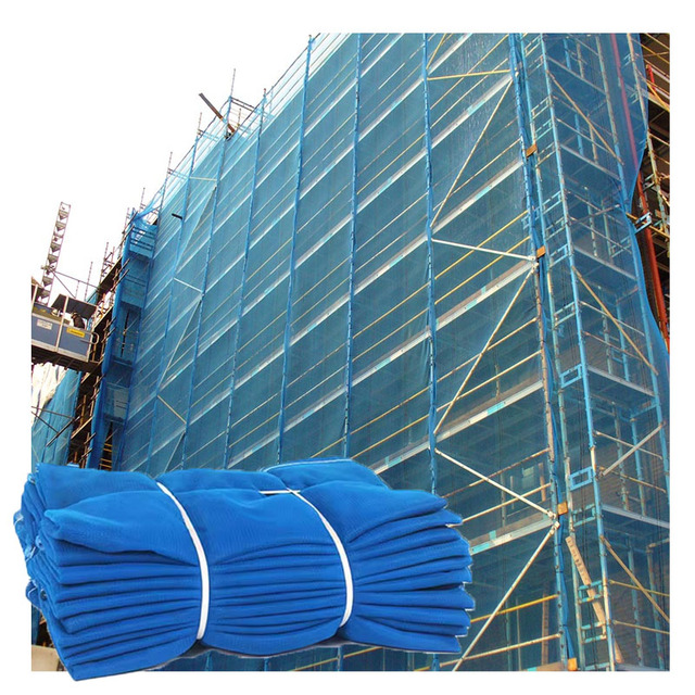 Customizable HDPE Scaffolding Safety Nets Durable Fall Protection Flame Retardant Building Heavy Duty Cutting Lifetime 1-8 Years