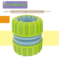 Raccord d'extension de tuyau allemand-autrichien de 1 pouce pour tuyau tressé de 6 mm, raccord de réparation de tuyau d'eau de 4 mm, connecteur universel