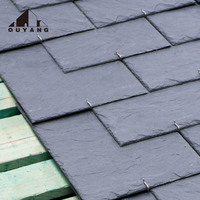 QUYANG usine vente en gros, décoration de maison, carrelage de toit imperméable, passerelle extérieure, pierre naturelle, pavage, pierre bleue, ardoise
