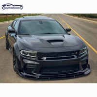 Lèvre avant en PP pour Dodge Charger Widebody 2020-2023, garniture extérieure de pare-chocs style sport