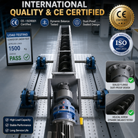 Convoyeur hélicoïdal durable pour le traitement industriel du sable, construction en U, avec fourniture directe usine sur mesure