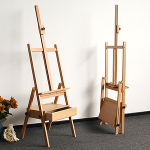 Xinbowen – plateau de sauvegarde pour tiroir à ruban en bois, présentoir professionnel en bois de hêtre pour peinture et dessin d'art - Product Image 2