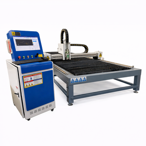 Machine de découpe laser à fibre portable 3015 pour travaux sur site, 1500W, source Raycus, découpeuse de métal mobile - Product Image 1