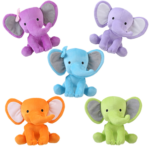 Đầy Màu Sắc Màu Hồng Và Màu Xám <span class=keywords><strong>Elephant</strong></span> <span class=keywords><strong>Plush</strong></span> Toy Thú Nhồi Bông Văn Bản Tùy Chỉnh Tai Lớn <span class=keywords><strong>Elephant</strong></span> <span class=keywords><strong>Plush</strong></span> Gối Đồ Chơi - Product Image 3