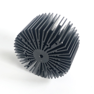 Đen <span class=keywords><strong>Anodized</strong></span> Vòng tản nhiệt 70*40 mét tùy chỉnh ép đùn nhôm LED ánh sáng tản nhiệt hồ sơ - Product Image 4