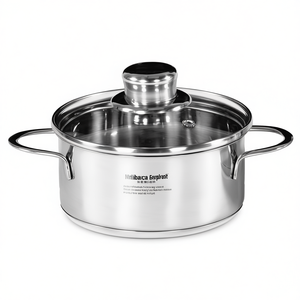 Marmite de cuisson KARL KRGER Saturn en acier inoxydable avec couvercle pour utilisation au four - Product Image 2