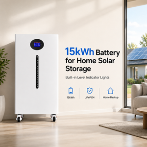 Batería de Almacenamiento de Energía Solar para el Hogar, 51.2V 314Ah 16kWh, de Pie, para Sistema de Respaldo de Energía Fuera de la Red - Product Image 4