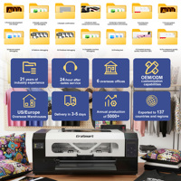 Impresora DTF Erasmart de 13.5 Pulgadas A3 XP600 L1800 para Película PET de Transferencia de Calor para Ropa