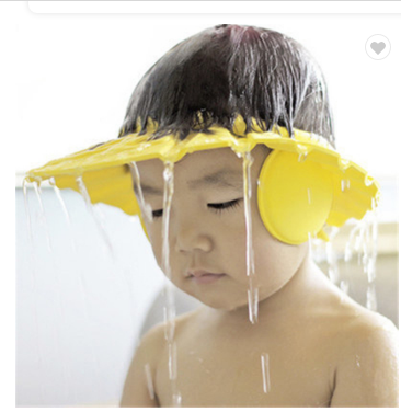 Берегут глаза Детские Водонепроницаемые безопасные светящие Baby Shower Детская шляпа с козырьком для ванной Регулируемый детского дня рождения