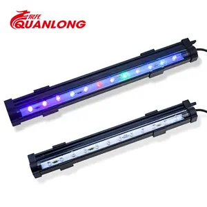 Quanlong underwater aquarium led rgb fish tank light waterproof aquarium led rgb for gold fish