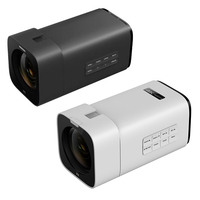 Cámara de caja PTZ profesional 4K 60FPS con zoom óptico 20x Salida HDMI/SDI/USB Soporte POE Micrófono incorporado