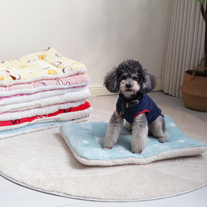 Fabricante al por mayor lindo diseño de franela gato mascota perro Mat - Product Image 6