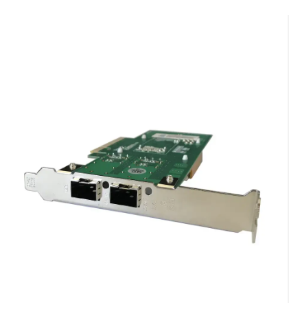 10G Two Port SFP+ Ethernet One Way Transmit Fiber Card with Intel 82599es Chip