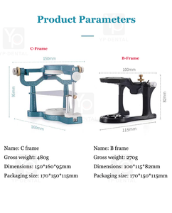 Prezzo di fabbrica piccola Base di protesi articolatore dentale regolabile magnetico articolatore - Product Image 4