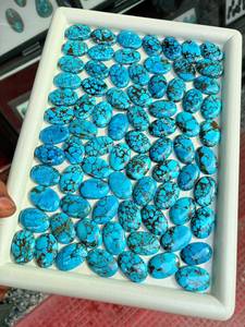 Pierre précieuse turquoise de qualité export, cristal naturel bleu-vert pour la création de bijoux, cabochons, artisanat et collectionneurs, à vendre - Product Image 3