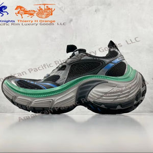 Zapatillas Deportivas de Lujo para Hombre, Modelo Chunky, Transpirables, con Aumento de Altura de 8 cm, 13ª Generación, Talla 10XL, Estilo Casual, <span class=keywords><strong>Balenciaga</strong></span> - Product Image 1