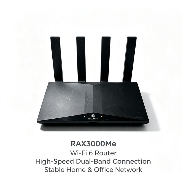Xinsuhang RAX3000ME AX3000 WiFi 6 Dual Band Gigabit Router Dual Core 512MB RAM + 128MB Flash 4 Gigabit Ports Mesh Home WiFi