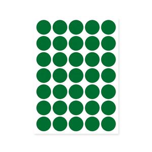 A5 étiquettes en papier adhésives rondes vierges autocollants à points de codage couleur <span class=keywords><strong>repositionnables</strong></span> amovibles pour l'organisation du bureau fournitures scolaires - Product Image 6