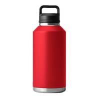 Gourde isotherme portable en acier inoxydable 304 à double paroi de 64 oz pour voyage transfrontalier, isolation thermique 12-24h