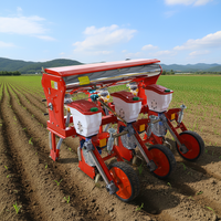Semoir multifonctionnel agricole 4 rangs pour tracteur, pour soja, arachides, maïs – Haute productivité – Fournisseur chinois