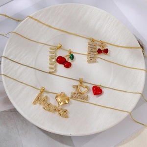 Collier pendentif cœur mère <span class=keywords><strong>et</strong></span> enfant SongYi 2026, plaqué or, bijoux <span class=keywords><strong>maman</strong></span> <span class=keywords><strong>et</strong></span> <span class=keywords><strong>moi</strong></span>, cadeau de fête des mères pour <span class=keywords><strong>maman</strong></span> - Product Image 4