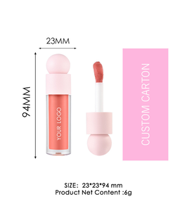 Alta calidad 6 colores belleza rubor cubierta suave alto pigmento impermeable líquido <span class=keywords><strong>maquillaje</strong></span> mujeres polvo prensado versátil <span class=keywords><strong>al</strong></span> <span class=keywords><strong>por</strong></span> <span class=keywords><strong>mayor</strong></span> - Product Image 6