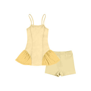 Ropa Deportiva Infantil Personalizada, Diseño de Tul con Estampado de Tenis, Vestido para Niñas con Pantalones Cortos de Seguridad, Secado Rápido, Spandex/Poliéster 220g, Yoga - Product Image 5