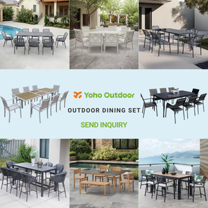 <span class=keywords><strong>Table</strong></span> de restaurant et d'hôtel extérieure moderne en <span class=keywords><strong>aluminium</strong></span> léger avec plateau extensible en teck pour <span class=keywords><strong>10</strong></span> <span class=keywords><strong>personnes</strong></span> - Product Image 6